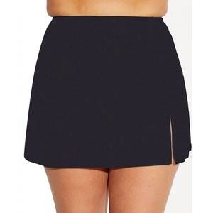 NEW FIT 4 U women's cover up skirt - plus in black